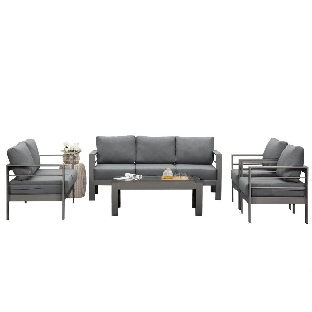 Frame Powder Coated Sofa Set F - Outdoor Furniture Hotel recensione e prezzo