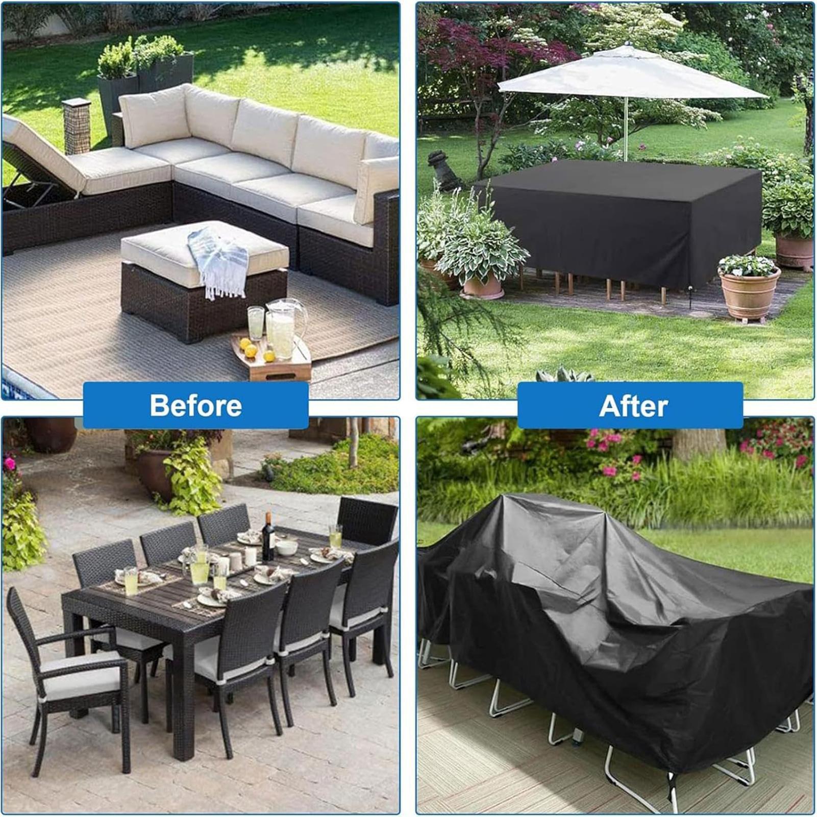 Outside Table Cover Sun Protec - Outdoor Furniture Fabric Waterproof recensione e prezzo