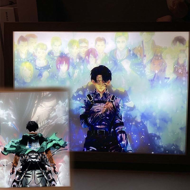 Anime Attack On Titan Led Ligh - Outdoor Furniture Wood recensione e prezzo