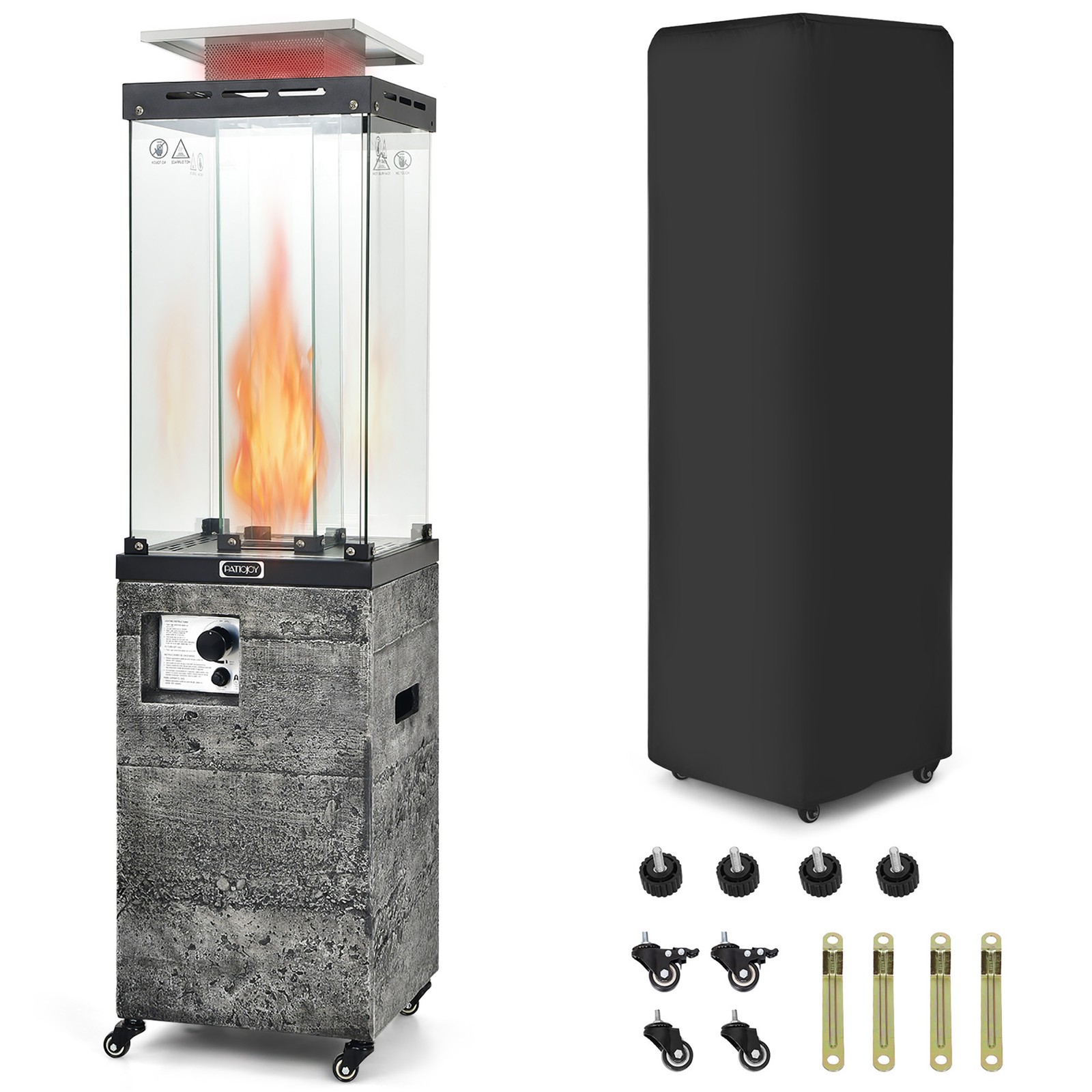41,000 BTU Propane Patio Heate - Patio Heater Standing recensione e prezzo