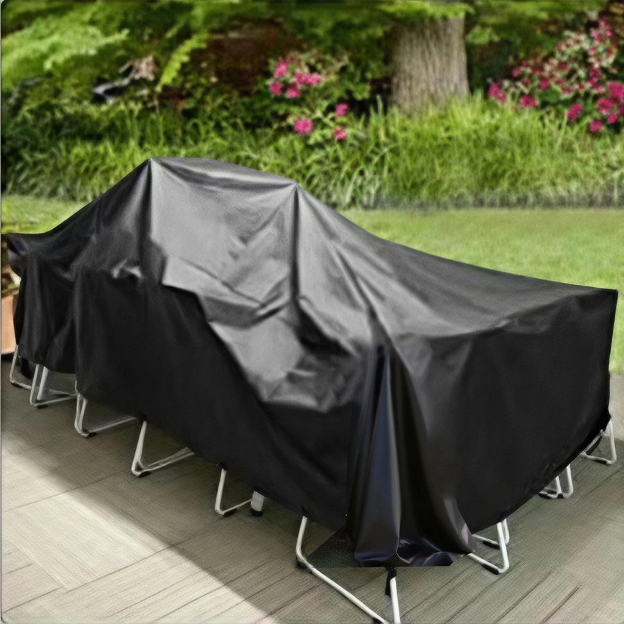 Durable Pure Black PVC Waterpr - Outdoor Furniture Philippines recensione e prezzo