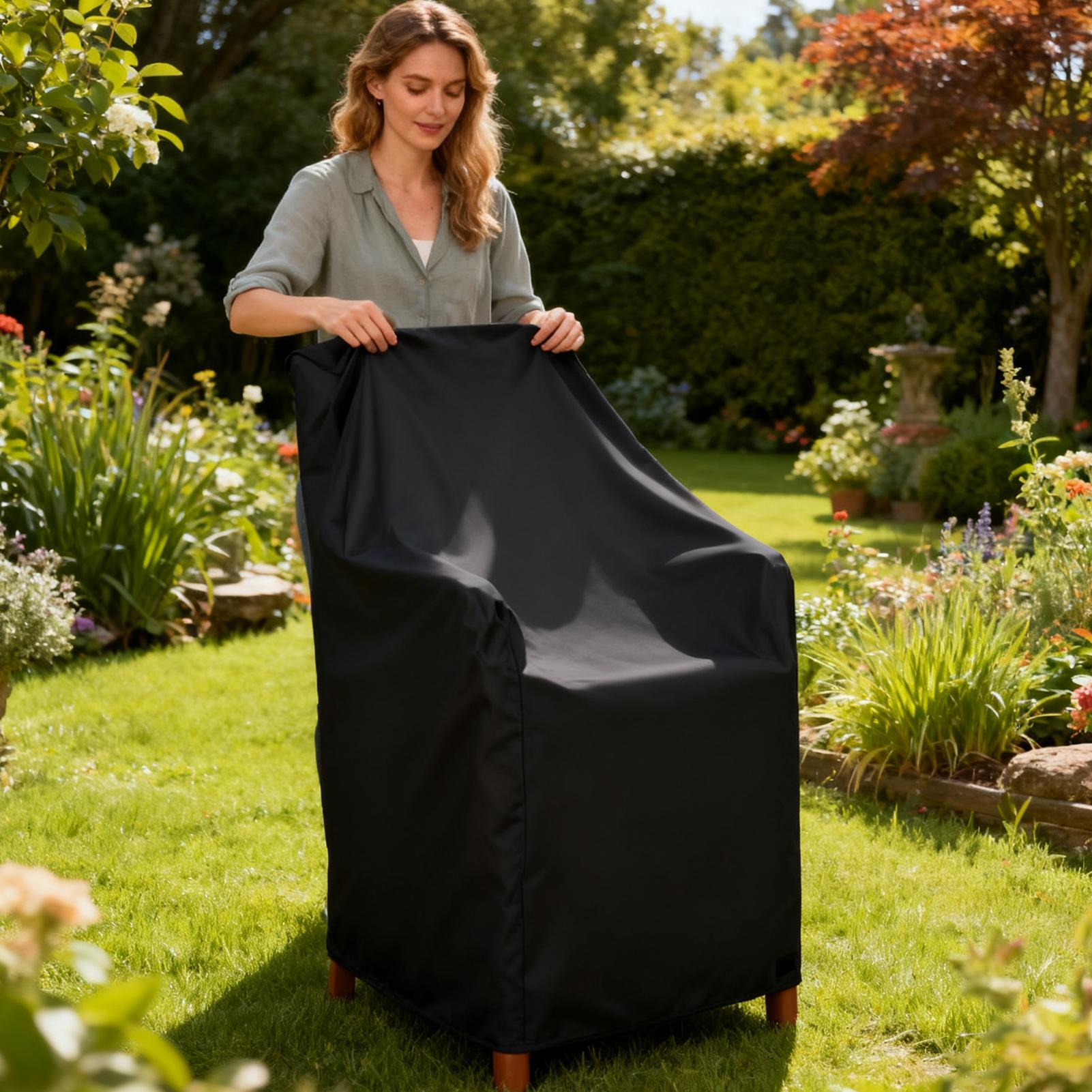 Garden Chair Cover Heavy Duty  - Outdoor Furniture Fabric Waterproof recensione e prezzo