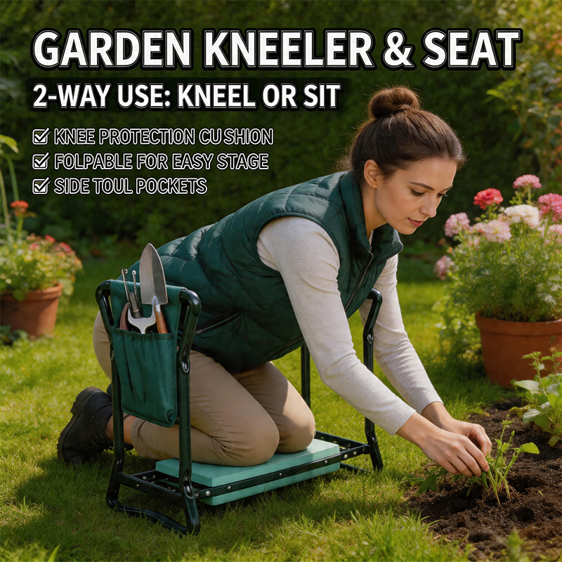 Garden Kneeler Folding Garden  - Garden Bench Metal recensione e prezzo