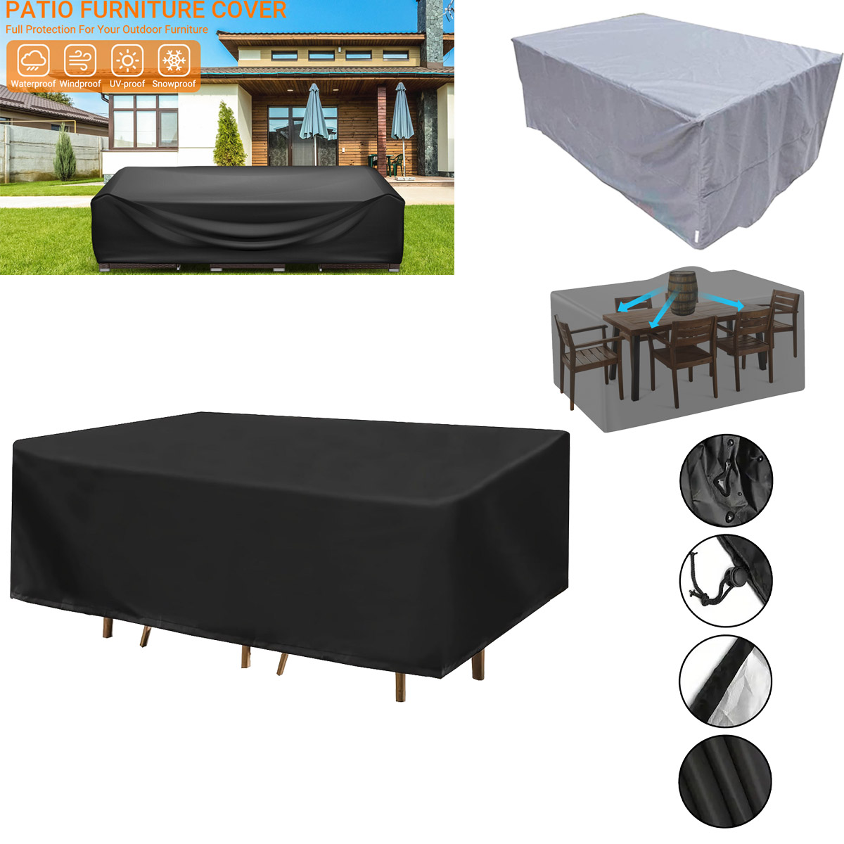 Patio Furniture Covers Are Wat - Outdoor Furniture Fabric Waterproof recensione e prezzo