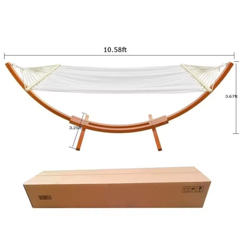 2026 Outdoor Hammock With Stan - Outdoor Furniture Wood recensione e prezzo