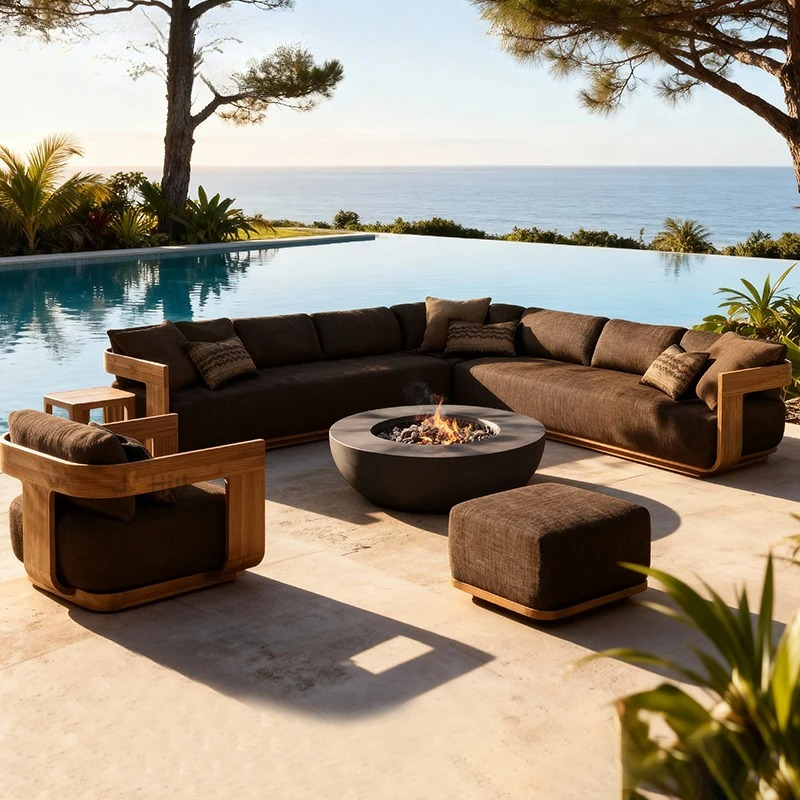 Sofa, with Waterproof UV-resis - Outdoor Furniture Hotel recensione e prezzo