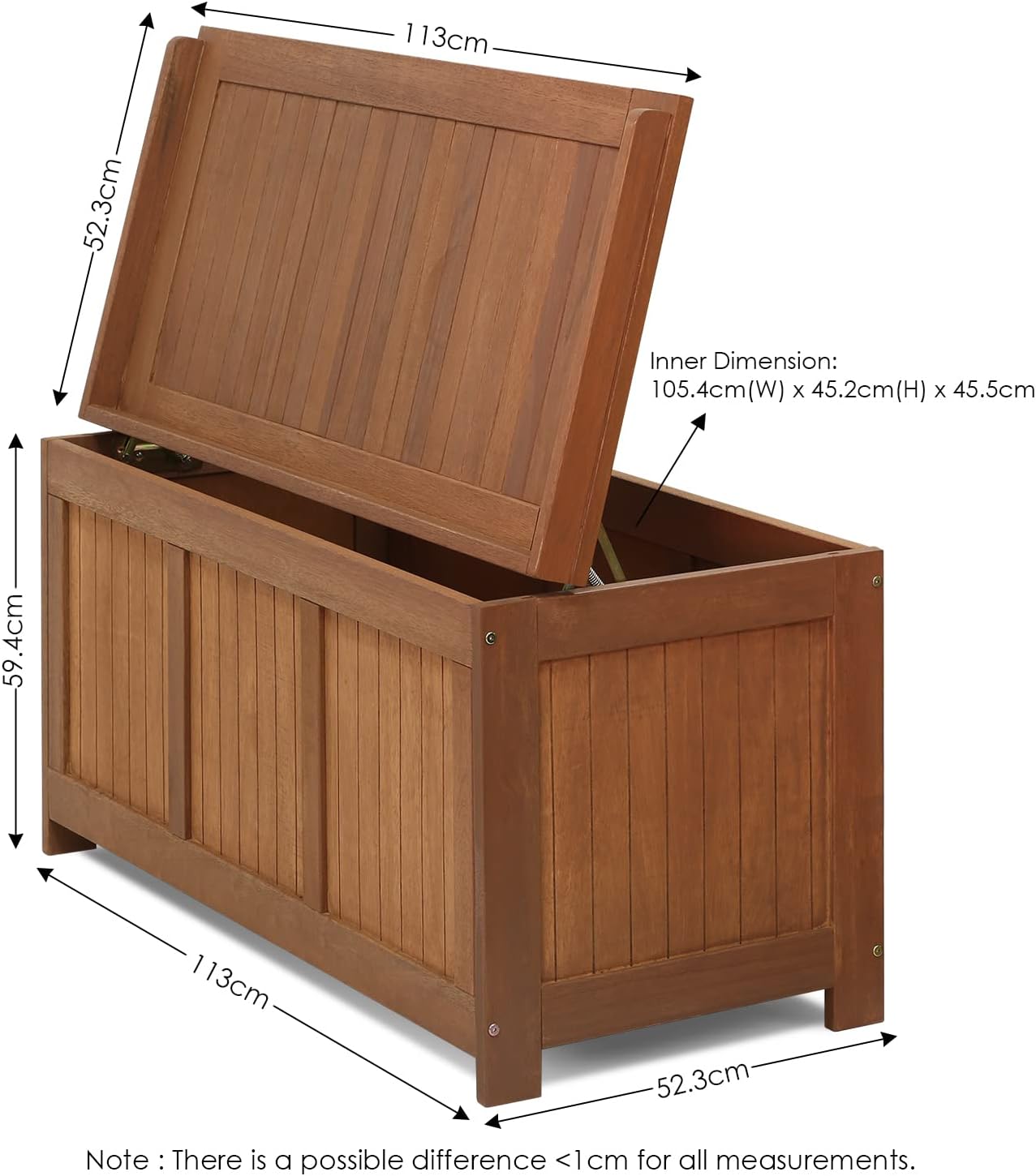 FG17685 Tioman Outdoor Patio F - Outdoor Furniture Oil Teak recensione e prezzo