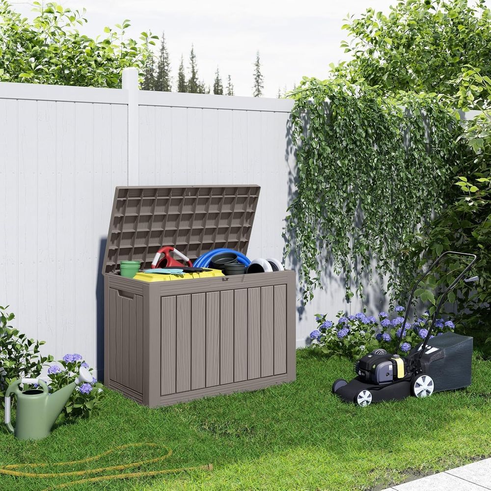 45 Gallon Lockable Outdoor Sto - Garden Storage Box recensione e prezzo