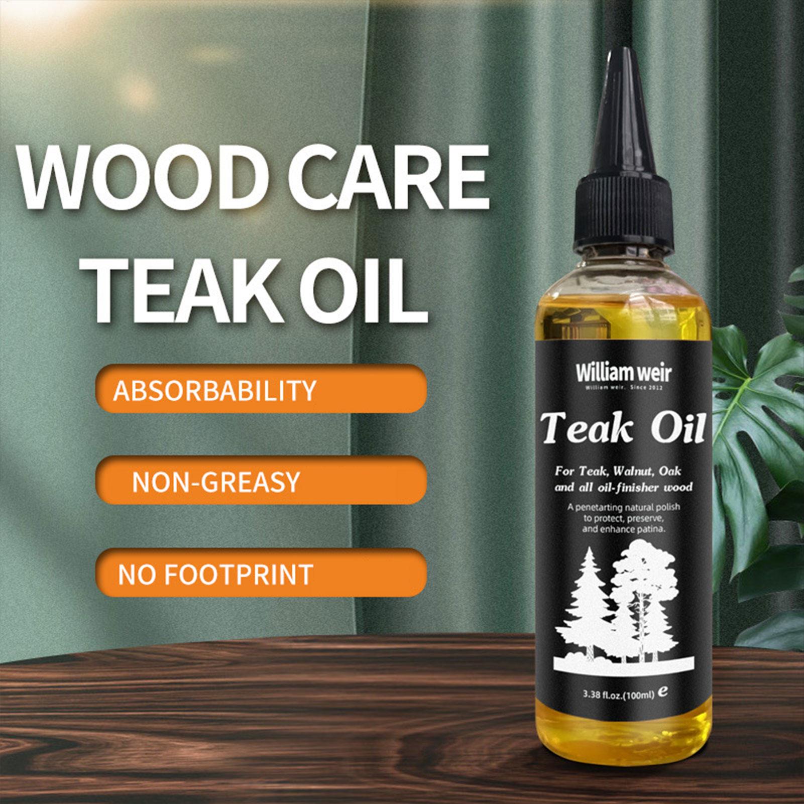 Teak Oil Wood Finish 100ml Fur - Outdoor Furniture Oil Teak recensione e prezzo