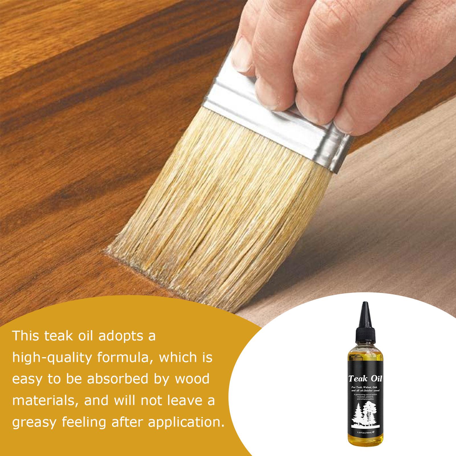 Teak Oil Wood Finish 100ml Fur - Outdoor Furniture Oil Teak recensione e prezzo