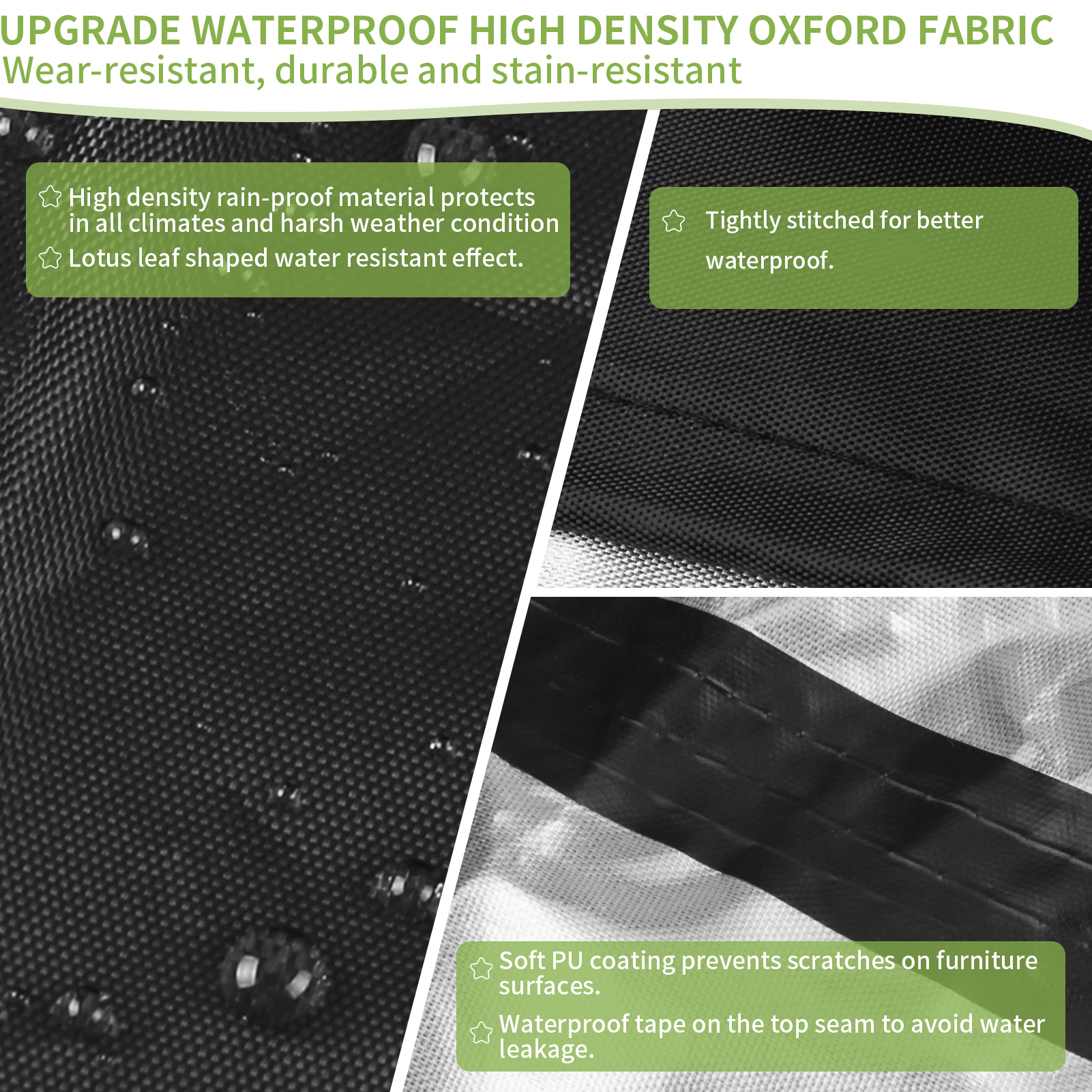 Waterproof Patio Chair Dust Co - Outdoor Furniture Fabric Waterproof recensione e prezzo