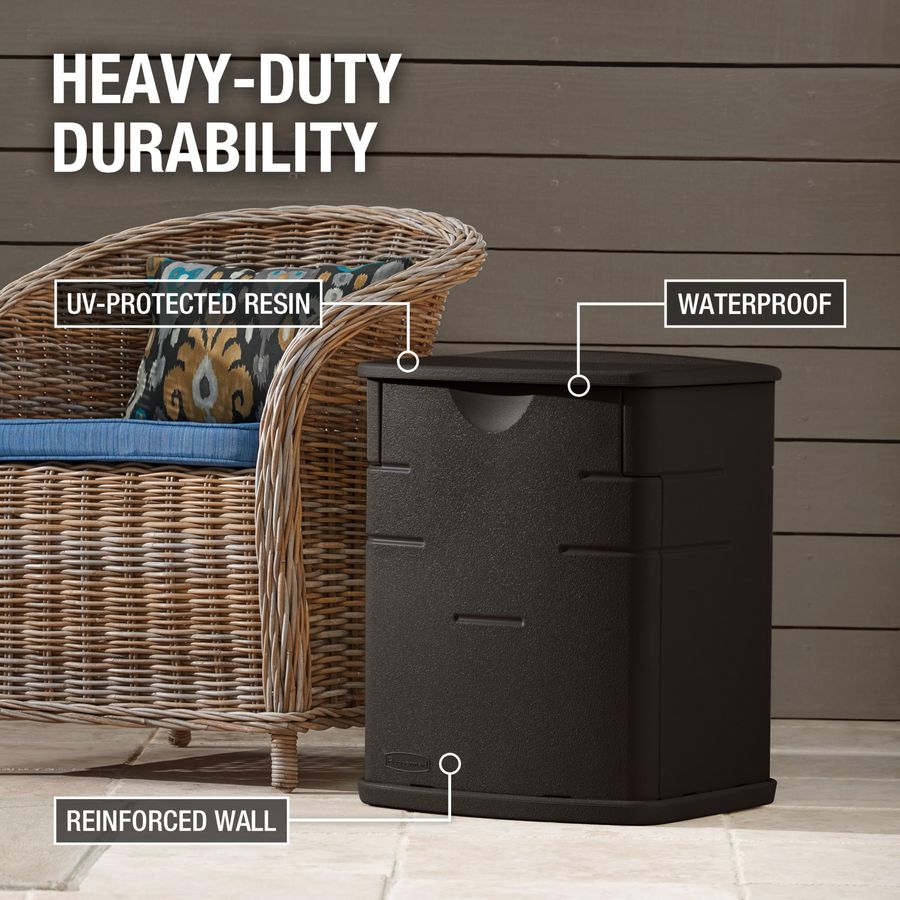 Small Resin Outdoor Storage De - Garden Storage Box recensione e prezzo