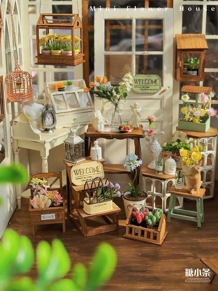 Doll House Miniature Garden Ac - Outdoor Furniture Wood recensione e prezzo
