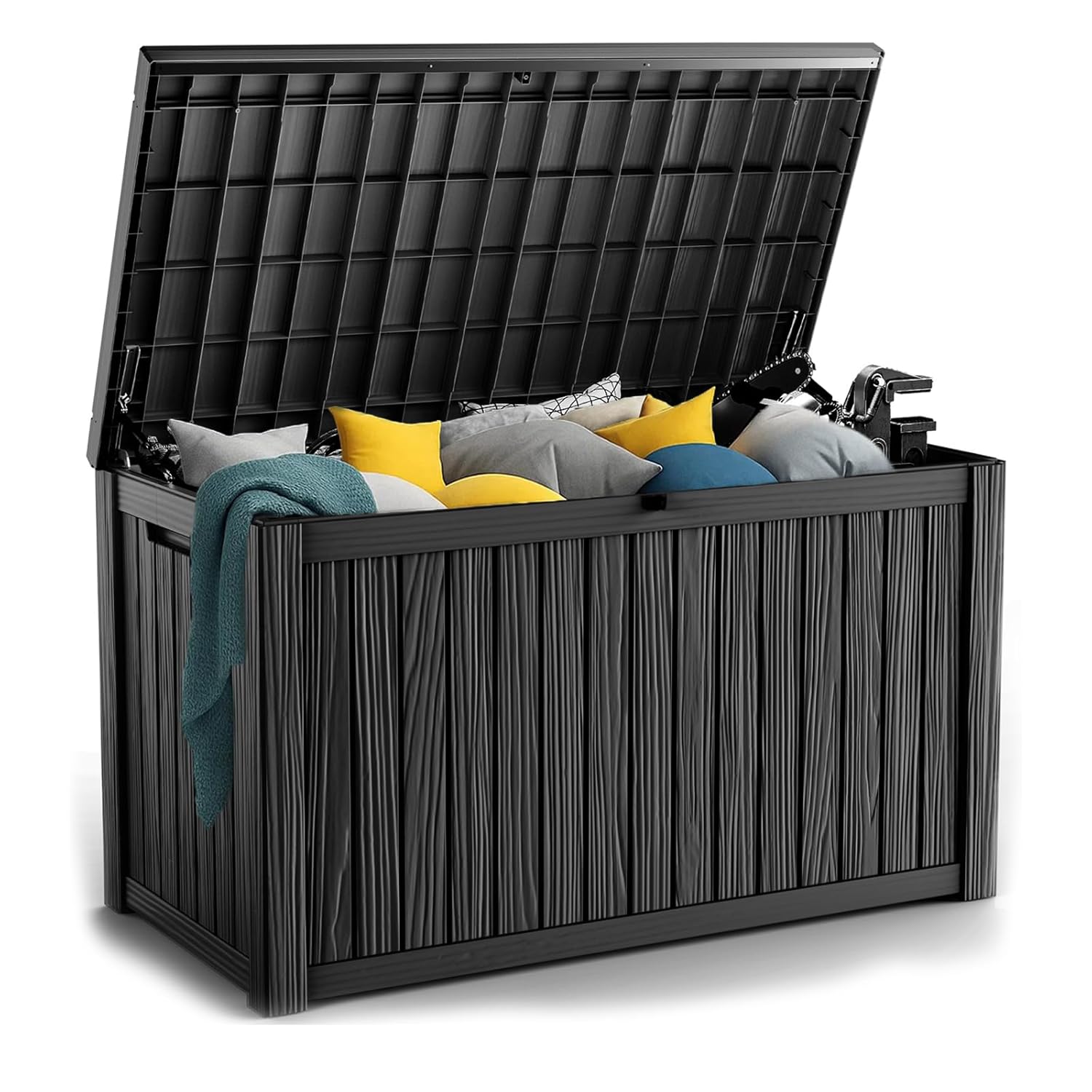 180Gal Lockable Resin Deck Box - Garden Storage Box recensione e prezzo