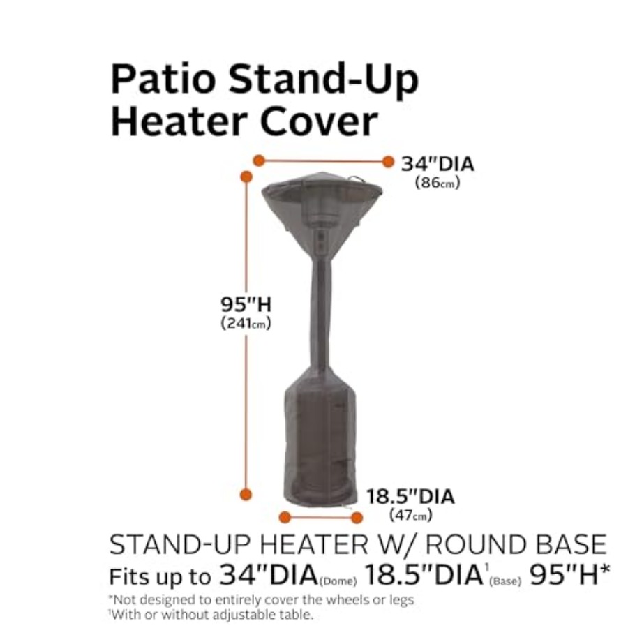 Ravenna Water-Resistant 34 Inc - Patio Heater Standing recensione e prezzo